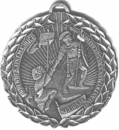 THE ORDER OF SAINT MAURICE AND THE NATIONAL INFANTRYMAN'S ASSOCIATION Logo (USPTO, 01/08/2020)