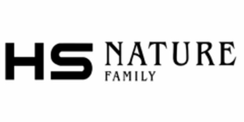 HS NATURE FAMILY Logo (USPTO, 01.04.2020)