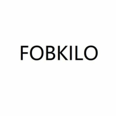 FOBKILO Logo (USPTO, 07/30/2020)