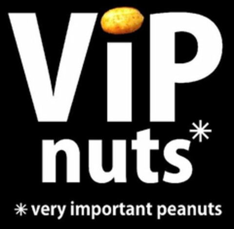 VIP NUTS VERY IMPORTANT PEANUTS Logo (USPTO, 24.03.2009)