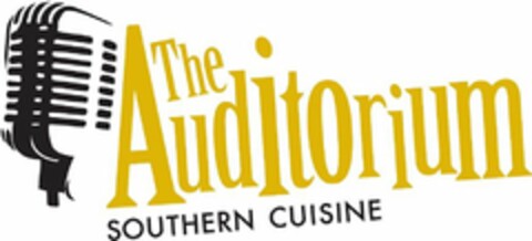 THE AUDITORIUM SOUTHERN CUISINE Logo (USPTO, 15.06.2009)