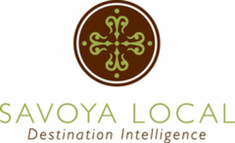 SAVOYA LOCAL DESTINATION INTELLIGENCE Logo (USPTO, 02.09.2009)