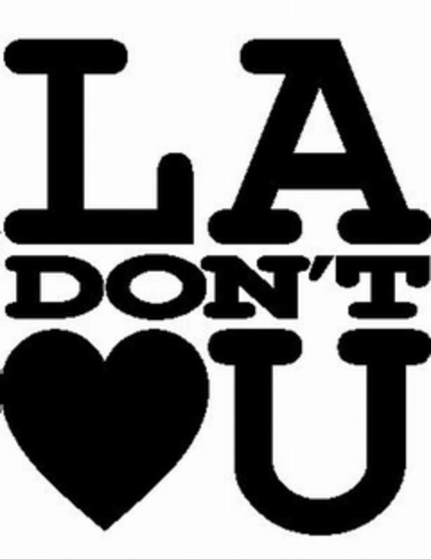 LA DON'T U Logo (USPTO, 12/09/2009)
