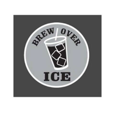 BREW OVER ICE Logo (USPTO, 29.01.2010)