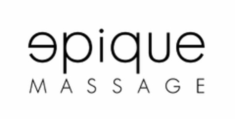 EPIQUE MASSAGE Logo (USPTO, 19.04.2010)