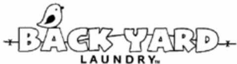 BACK YARD LAUNDRY Logo (USPTO, 24.05.2010)