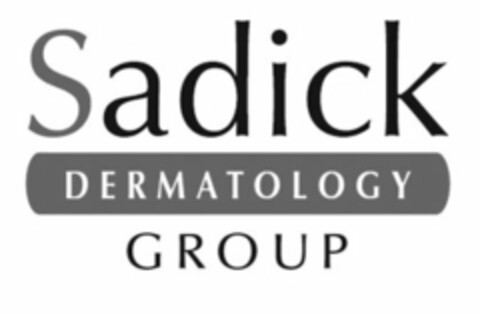 SADICK DERMATOLOGY GROUP Logo (USPTO, 05.10.2010)