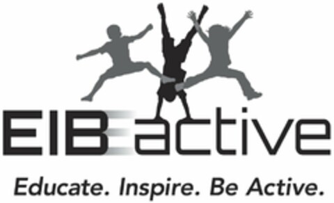 EIB ACTIVE EDUCATE. INSPIRE. BE ACTIVE. Logo (USPTO, 21.10.2010)