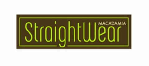 MACADAMIA STRAIGHTWEAR Logo (USPTO, 04/18/2011)