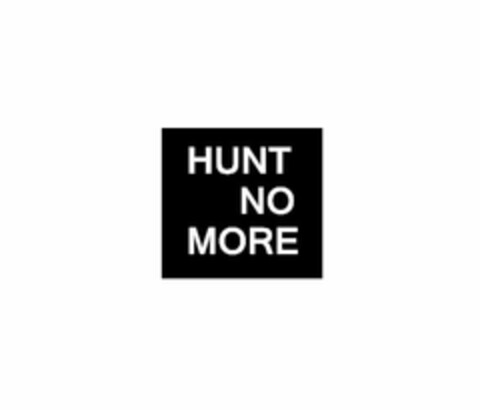 HUNT NO MORE Logo (USPTO, 15.11.2011)