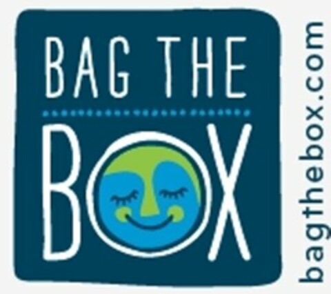 BAG THE BOX BAGTHEBOX.COM Logo (USPTO, 24.02.2012)