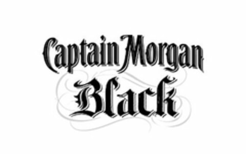 CAPTAIN MORGAN BLACK Logo (USPTO, 04/19/2012)