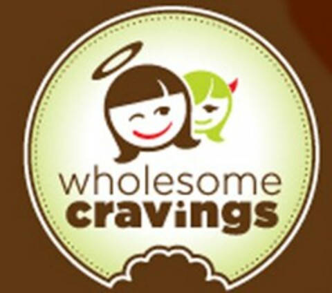 WHOLESOME CRAVINGS Logo (USPTO, 08.05.2012)