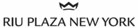 RIU PLAZA NEW YORK Logo (USPTO, 06/06/2012)