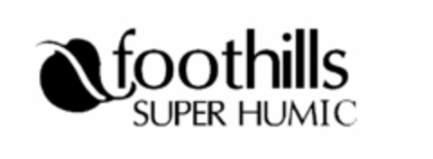 FOOTHILLS SUPER HUMIC Logo (USPTO, 13.08.2012)