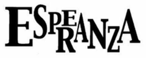 ESPERANZA Logo (USPTO, 10/08/2012)