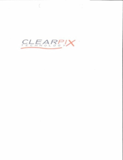 CLEARPIX TECHNOLOGY Logo (USPTO, 23.10.2012)