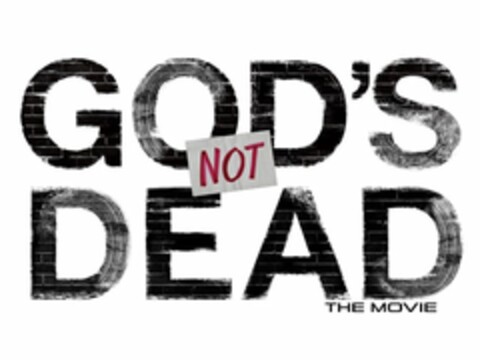 GOD'S NOT DEAD THE MOVIE Logo (USPTO, 17.12.2013)