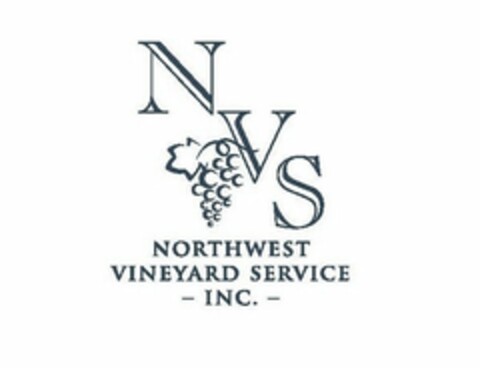 NVS NORTHWEST VINEYARD SERVICE, INC. Logo (USPTO, 20.05.2014)