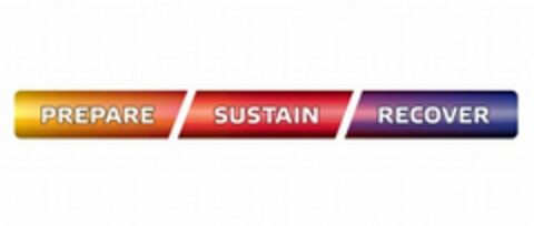 PREPARE SUSTAIN RECOVER Logo (USPTO, 07.07.2014)