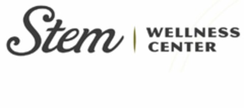 STEM WELLNESS CENTER Logo (USPTO, 11/24/2014)