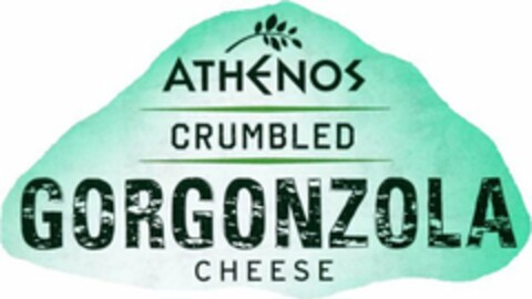 ATHENOS CRUMBLED GORGONZOLA CHEESE Logo (USPTO, 05.02.2015)