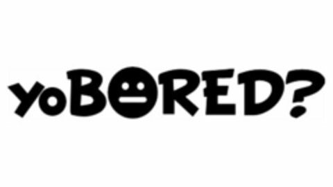 YOBORED? Logo (USPTO, 04.03.2015)