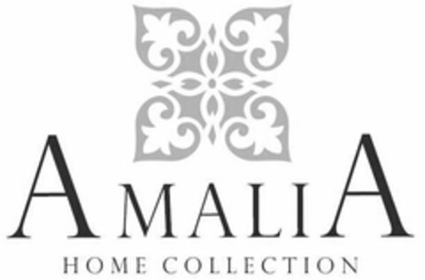 AMALIA HOME COLLECTION Logo (USPTO, 17.08.2015)