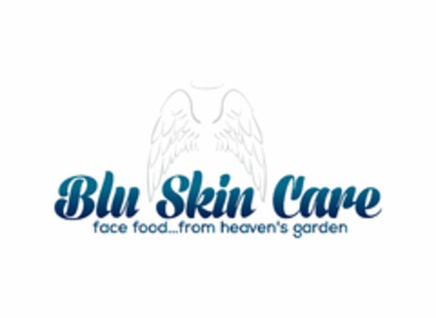 BLU SKIN CARE FACE FOOD...FROM HEAVEN'S GARDEN Logo (USPTO, 23.01.2016)