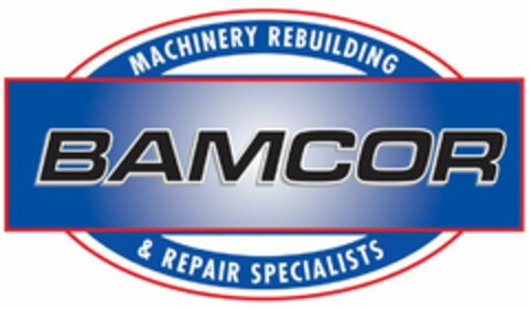 BAMCOR MACHINERY REBUILDING & REPAIR SPECIALISTS Logo (USPTO, 10.03.2016)