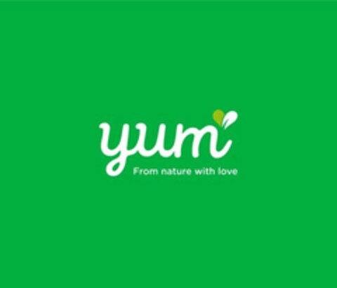 YUM FROM NATURE WITH LOVE Logo (USPTO, 13.05.2016)