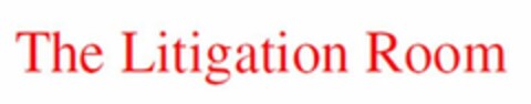 THE LITIGATION ROOM Logo (USPTO, 29.09.2016)