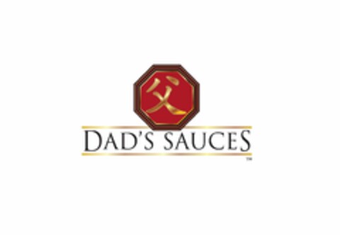 DAD'S SAUCES Logo (USPTO, 03.11.2016)