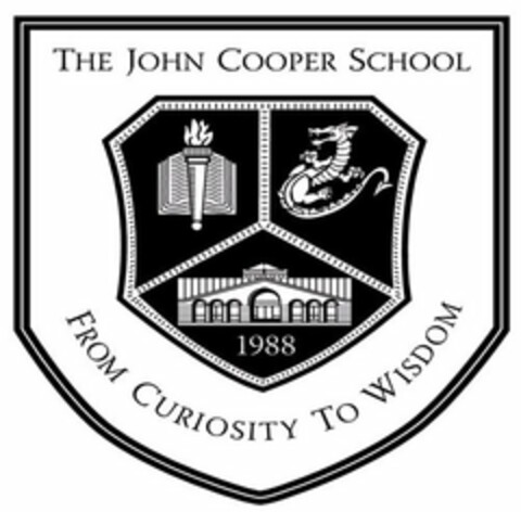 THE JOHN COOPER SCHOOL 1988 FROM CURIOSITY TO WISDOM Logo (USPTO, 14.02.2017)