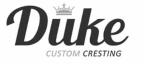 DUKE CUSTOM CRESTING Logo (USPTO, 27.11.2017)