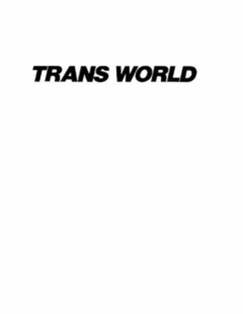 TRANS WORLD Logo (USPTO, 27.02.2018)