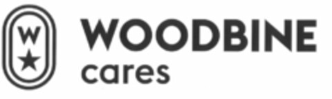 W WOODBINE CARES Logo (USPTO, 13.03.2018)