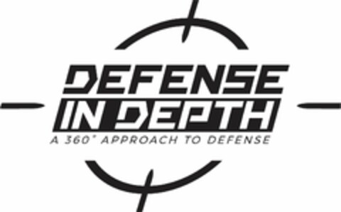 DEFENSE IN DEPTH A 360° APPROACH TO DEFENSE Logo (USPTO, 10.05.2018)