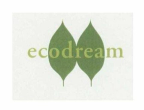 ECODREAM Logo (USPTO, 06/27/2018)