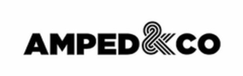 AMPED & CO Logo (USPTO, 10/24/2018)