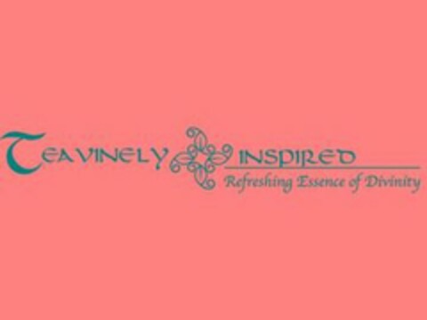 TEAVINELY INSPIRED REFRESHING ESSENCE OF DIVINITY Logo (USPTO, 28.10.2018)