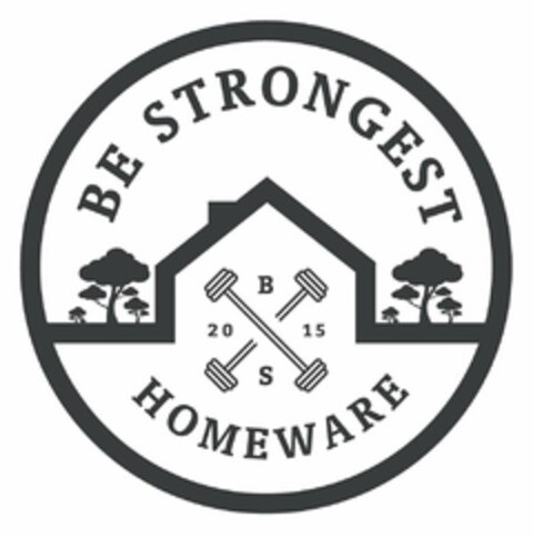 BE STRONGEST HOMEWARE X B S 2015 Logo (USPTO, 12/06/2018)