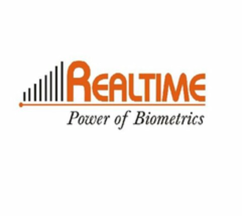 REALTIME POWER OF BIOMETRICS Logo (USPTO, 09.05.2019)