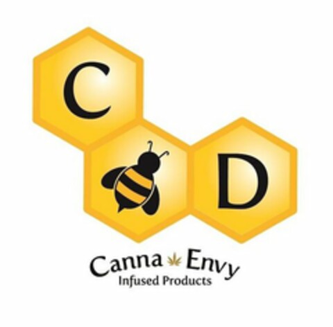 C D CANNA ENVY INFUSED PRODUCTS Logo (USPTO, 09.05.2019)