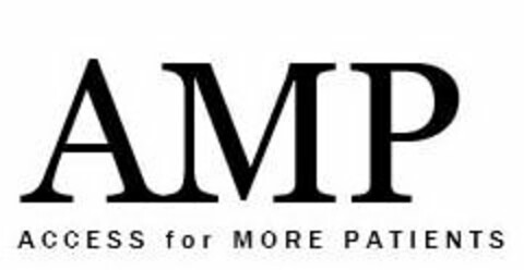 AMP ACCESS FOR MORE PATIENTS Logo (USPTO, 07/01/2019)