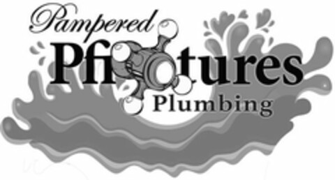 PAMPERED PFIXTURES PLUMBING Logo (USPTO, 12.11.2019)