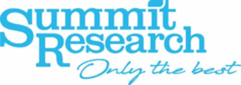 SUMMIT RESEARCH ONLY THE BEST Logo (USPTO, 14.07.2020)