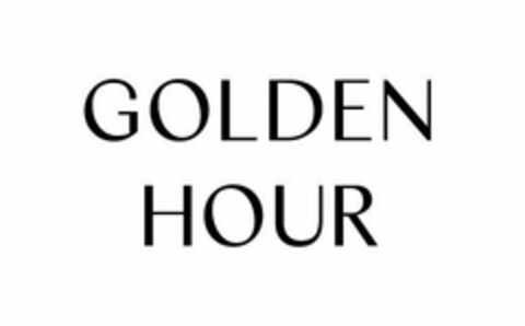 GOLDEN HOUR Logo (USPTO, 08/07/2020)