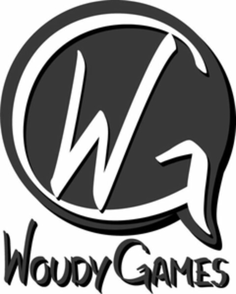 WG WOUDY GAMES Logo (USPTO, 15.08.2020)