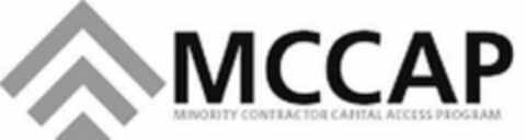 MCCAP MINORITY CONTRACTOR CAPITAL ACCESS PROGRAM Logo (USPTO, 18.08.2020)